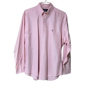 Ralph Lauren - Design logo - 100% Cotton long sleeve - size 16.5-35